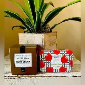 NIP. Beekman 1802 full size soap and body cream